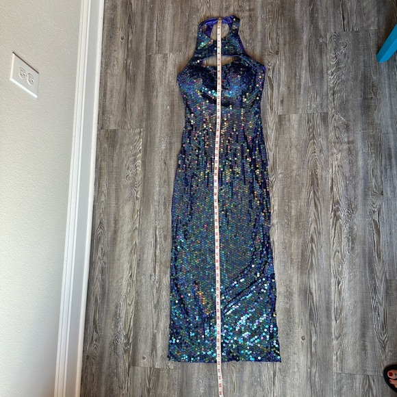 Adrianna Papell Evening Beautiful Vintage Sequin Dress - Picture 11 of 16
